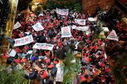 New York: des militants propalestiniens envahissent la Trump Tower