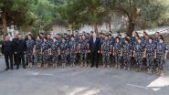 Le président Aoun inspecte la Garde présidentielle