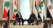 Aoun and Al Nahyan Pledge to Strengthen Ties as Lebanon Seeks Regional Support