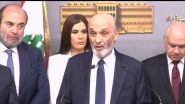 Geagea Calls for Full Compliance with Government Decision on Weapons