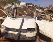Israeli Raids Pound Hezb Sites in South Lebanon
