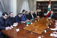 Aoun to Larijani: No Arms Outside State Authority.