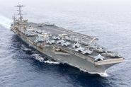 USS Nimitz Reported Heading Toward Middle East as Iran and Israel Fight