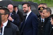 Vance Arrives for Talks in Italy, Easter at the Vatican