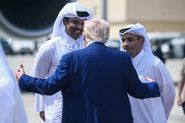 Trump dîne avec le Premier ministre du Qatar dans le New Jersey
