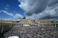 Début de la messe d'inauguration du pape Léon XIV 