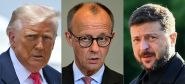 Merz Plans Ukraine Talks Wednesday with Trump, Zelensky, European leaders