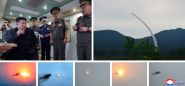 North Korea Test-Fires Two New Air Defense Missiles