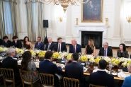 US Tech Titans Pay Hommage to Trump at White House Dinner