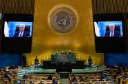 At UN, Abbas Defends Palestinian Cause, Rejects Hamas