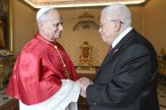 Pope Leo Receives Palestinian President Abbas at Vatican