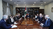 President Aoun Meets Raad Amid Arms Handover Tensions