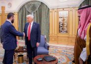 Trump Calls for a Free Lebanon and a Cooperative Syria Before Leaving for Qatar
