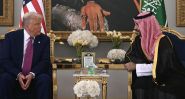 Trump Welcomed by Mohammed bin Salman in Riyadh