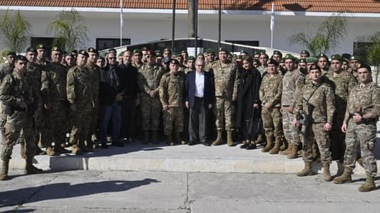 On Tour in South Lebanon, Salam Expresses Support for the Army, Denounces Attacks on UNIFIL