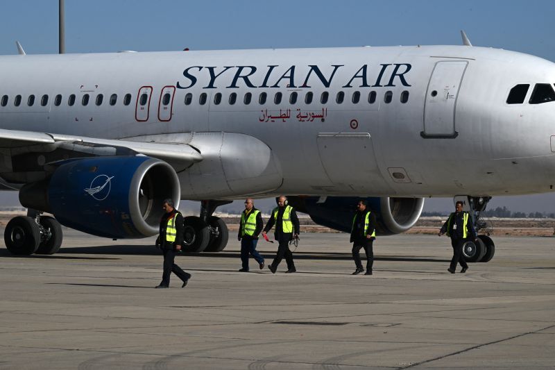 Syria Says International Flights to and from Damascus to Resume Tuesday