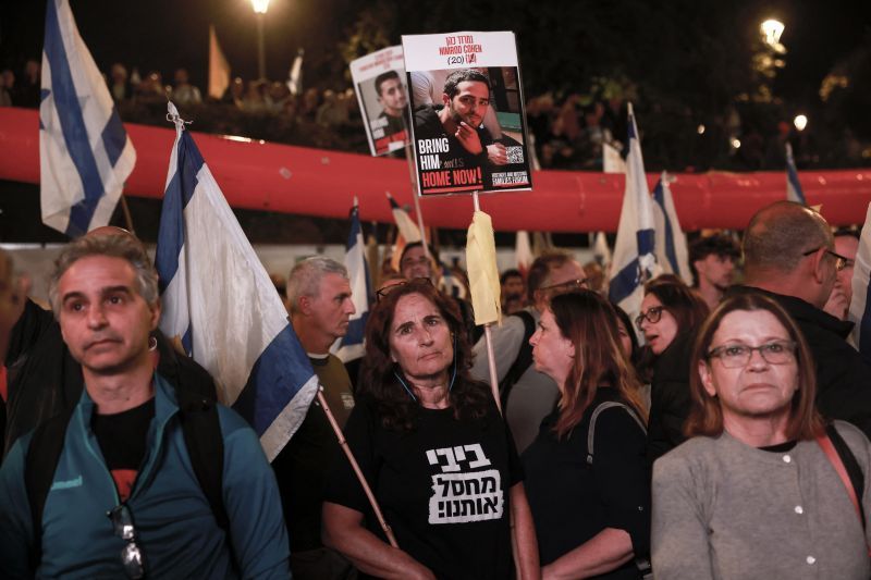 Hamas Releases Video of Two Israeli Hostages Alive in Gaza