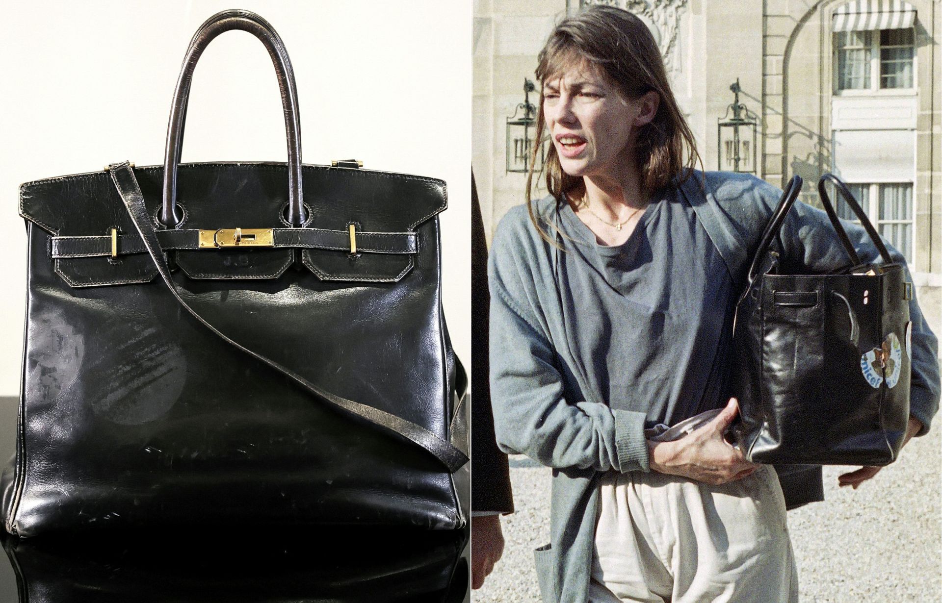 Un sac Birkin d'Hermès de la légendaire Jane Birkin aux enchères à Abou Dhabi