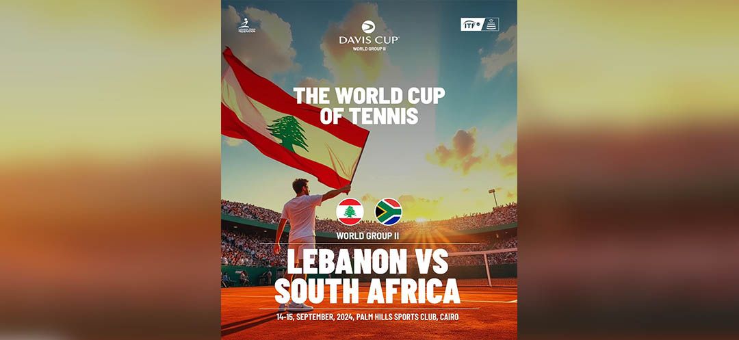 Tennis: Lebanon Takes on South Africa in Davis Cup