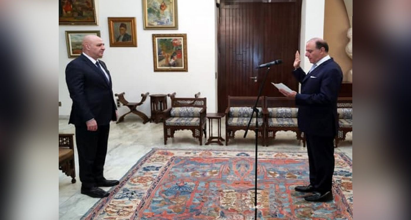 Prestations de serment au palais présidentiel