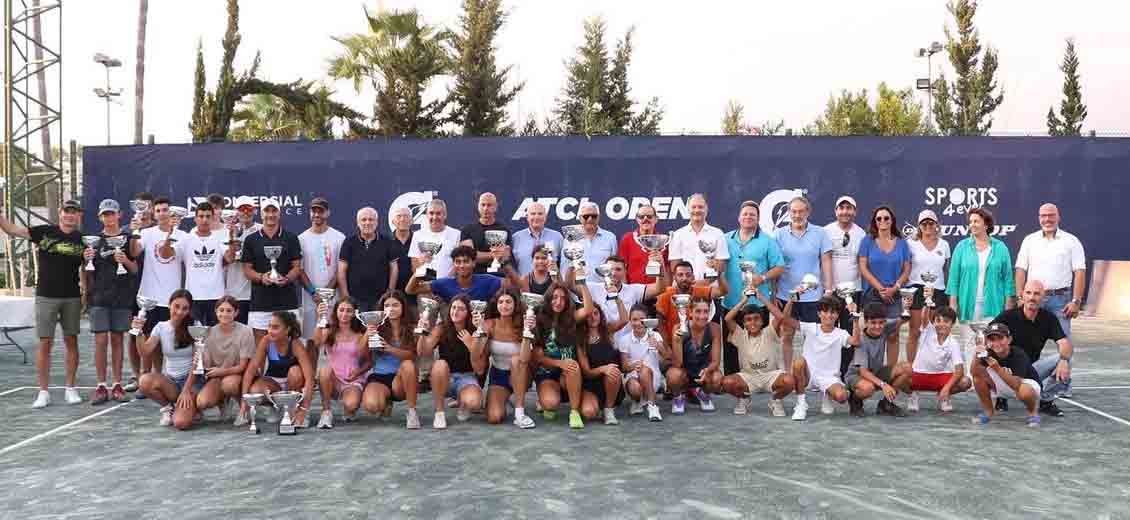 Tennis: Giovani Samaha and Carmen Maria Azar Champions of ATCL Open