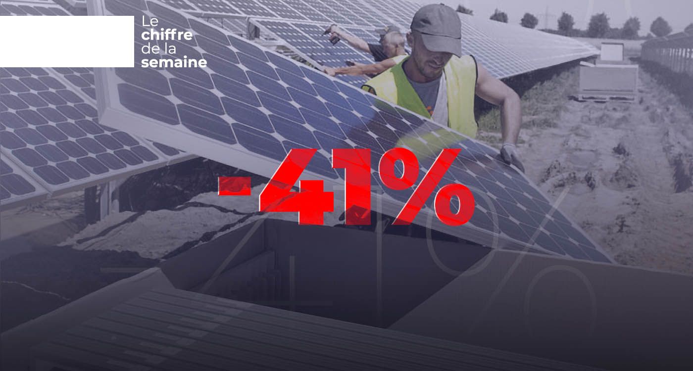 Chute spectaculaire des importations de panneaux solaires au Liban