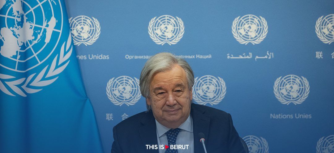 Guterres Calls for an \