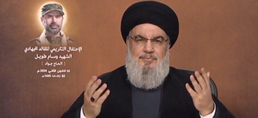 Nasrallah: No Ceasefire Before a Complete Stop of Hostilities