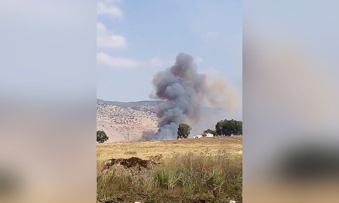 Frappe israélienne à Chaara et manœuvre militaire en cours au nord d'Israël