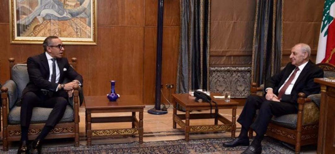 Egyptian Ambassador Comments on Quintet's Meetings With Berri