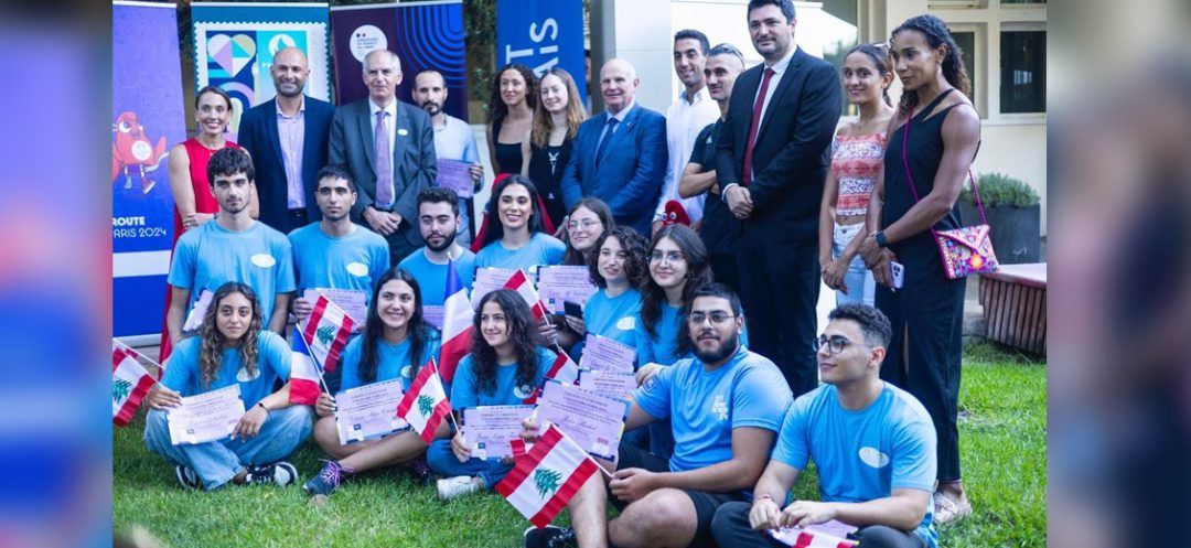 Olympic Games: The French Embassy Honors Lebanese Volunteers