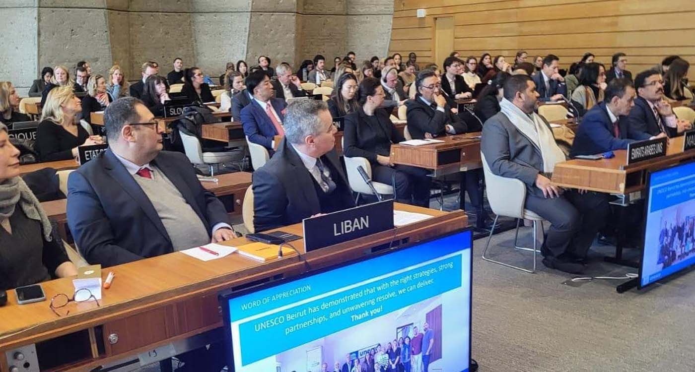 UNESCO Holds Special Session in Paris to Support Lebanon