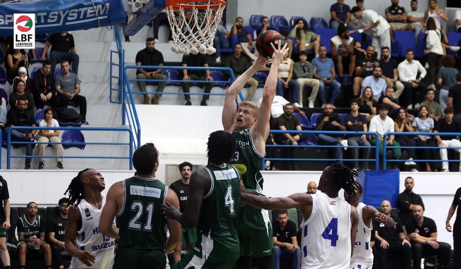 Basketball: Riyadi Hits Hard, La Sagesse in Good Rhythm