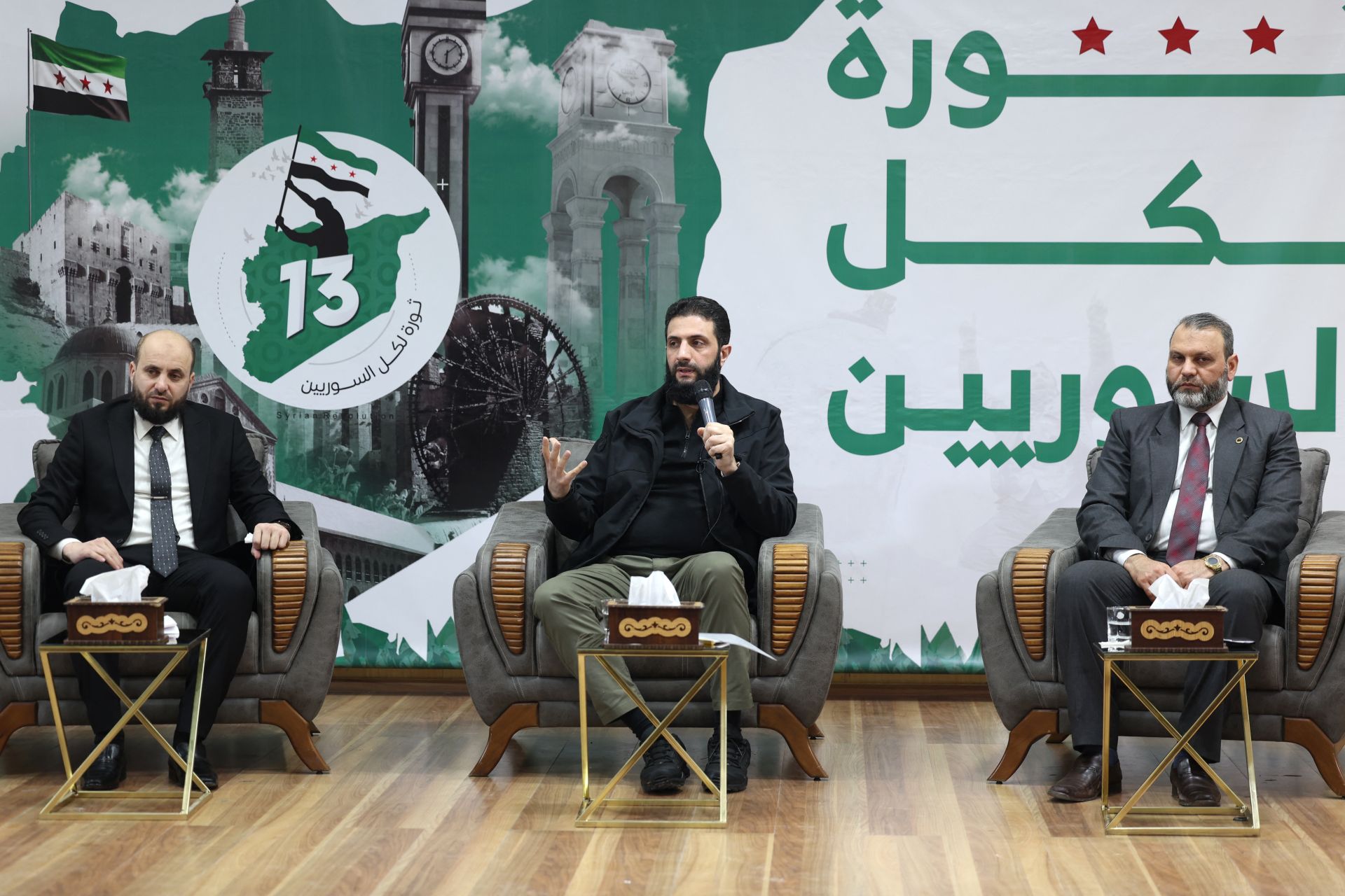 Syria Rebels and Caretaker PM Discuss Power Transition Post-Assad