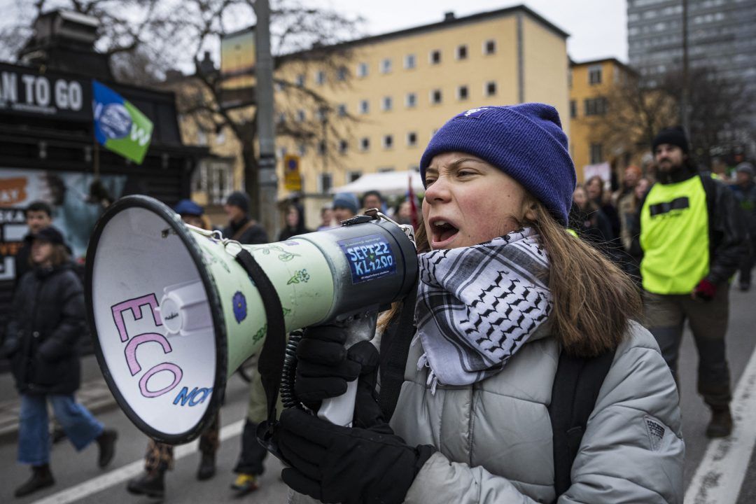 Greta Thunberg Arrested at Pro-Palestine Protest