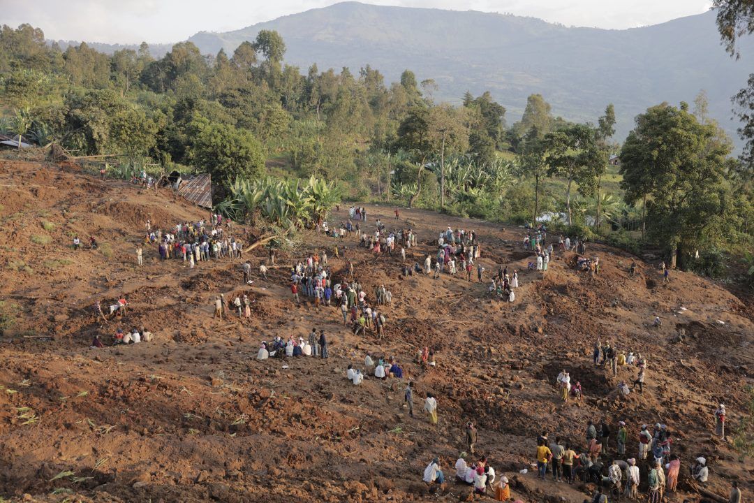 Ethiopia Landslide Death Toll Rises to 257, Could Increase to 500