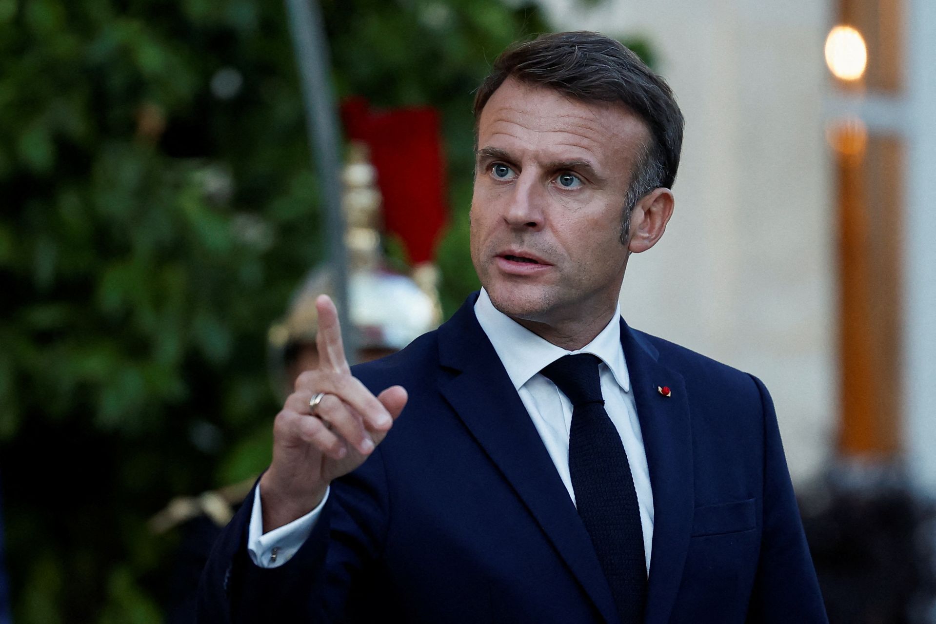 Macron Urges Halt to Arms Deliveries to Israel for Use in Gaza