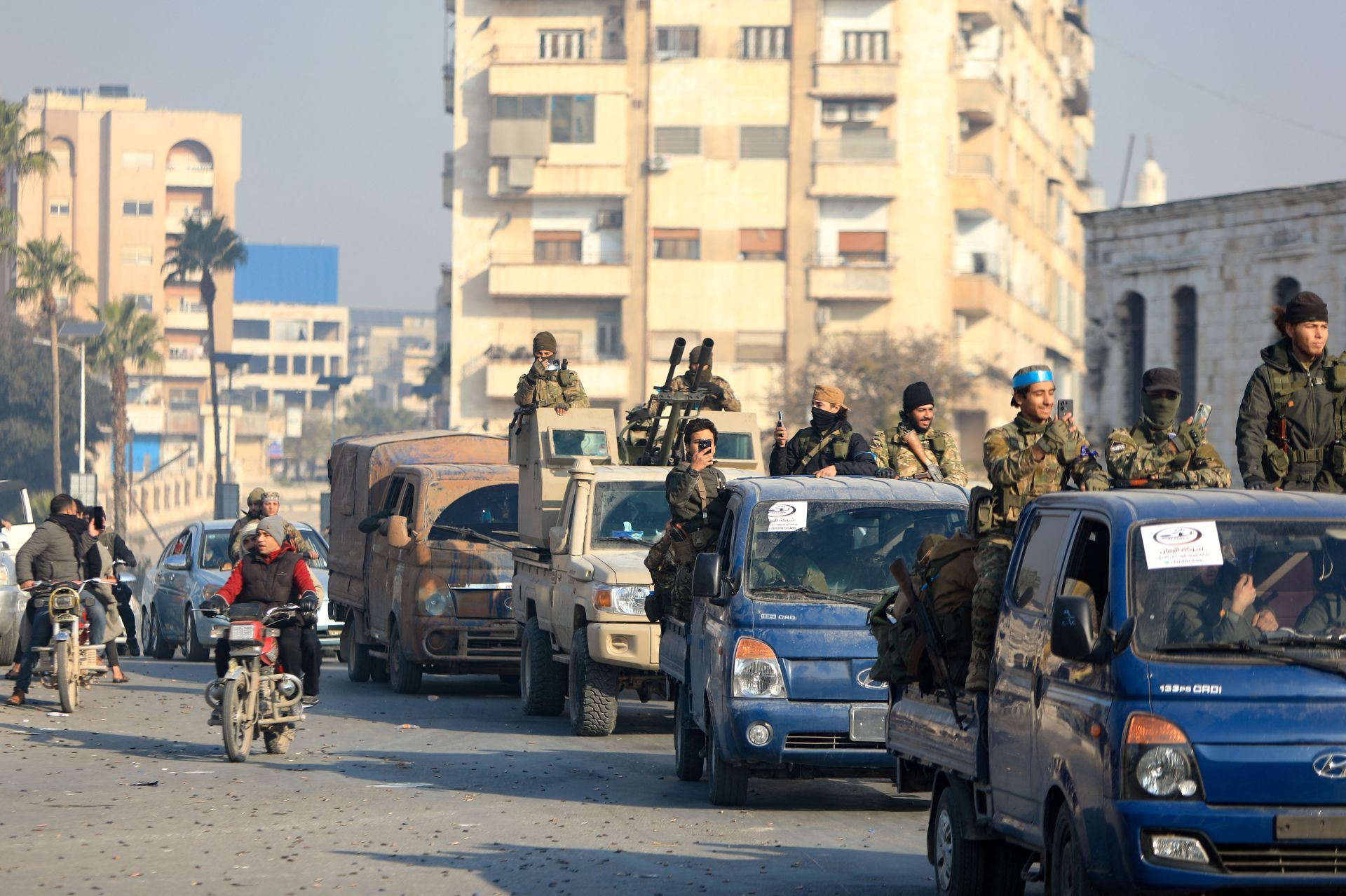 Islamist-Led Rebels Advance Towards Damascus