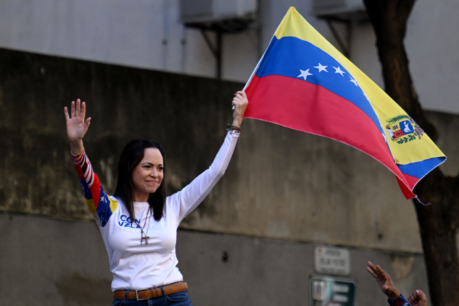 Machado dit qu’elle sera élue présidente du Venezuela “le moment venu
