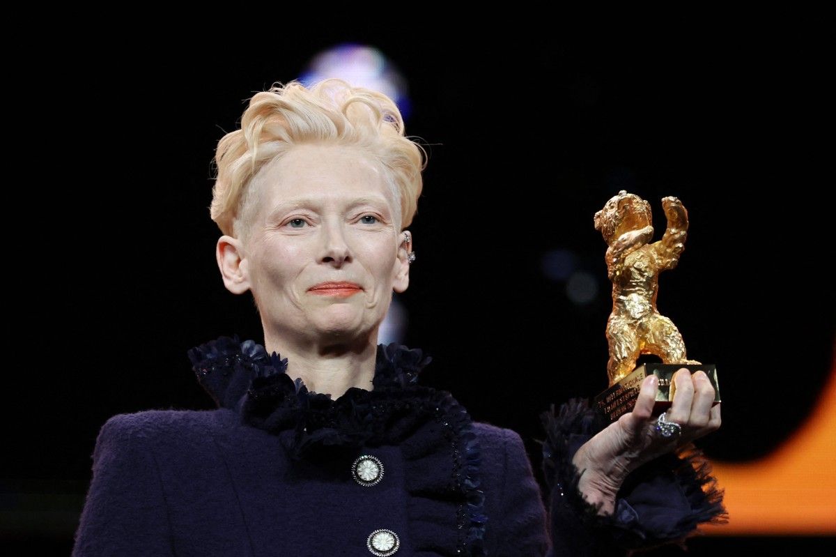 Tilda Swinton Receives Golden Bear, Celebrates Fearless Cinema Journey