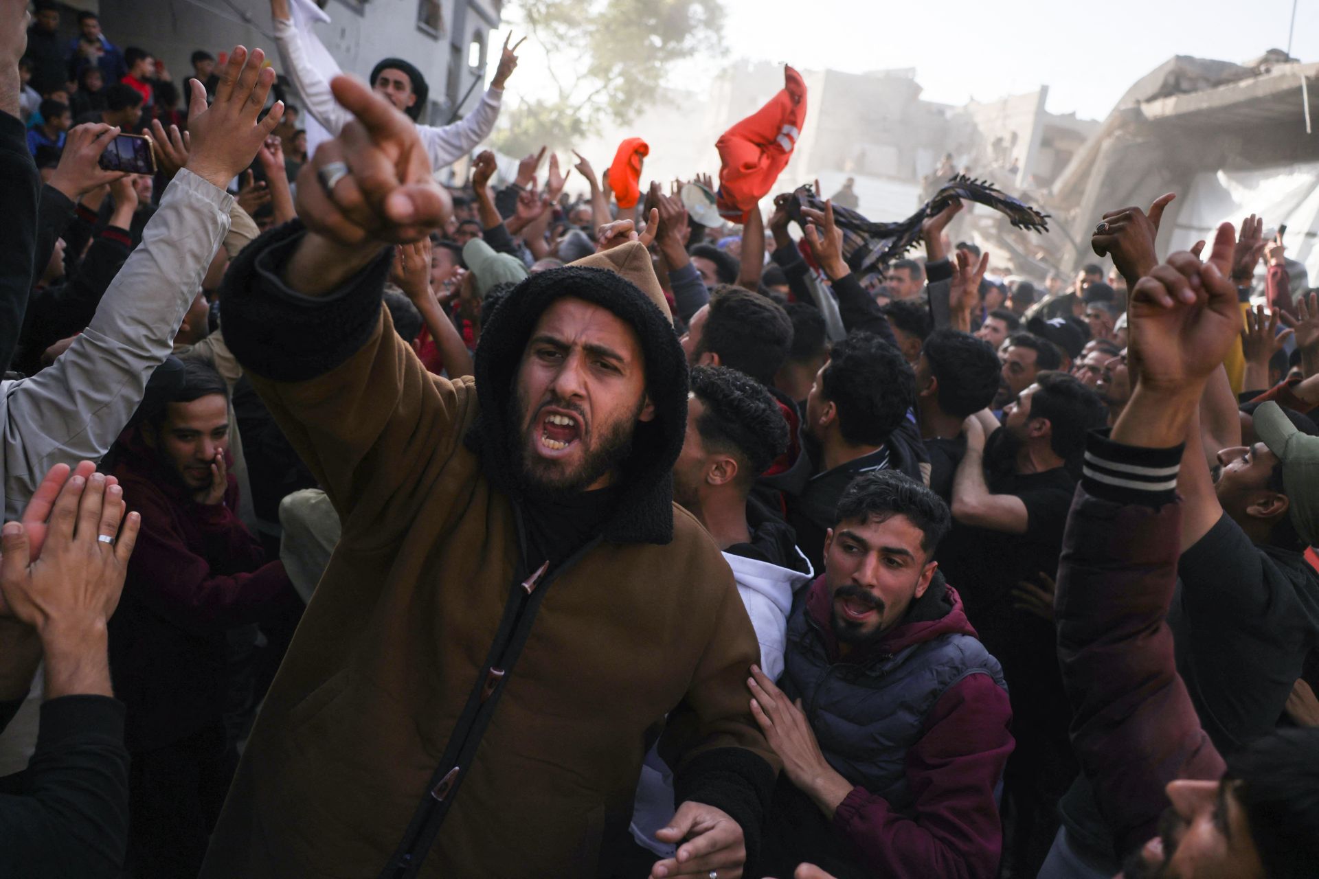 Slogans anti-Hamas lors d'une nouvelle manifestation, à Gaza-ville 