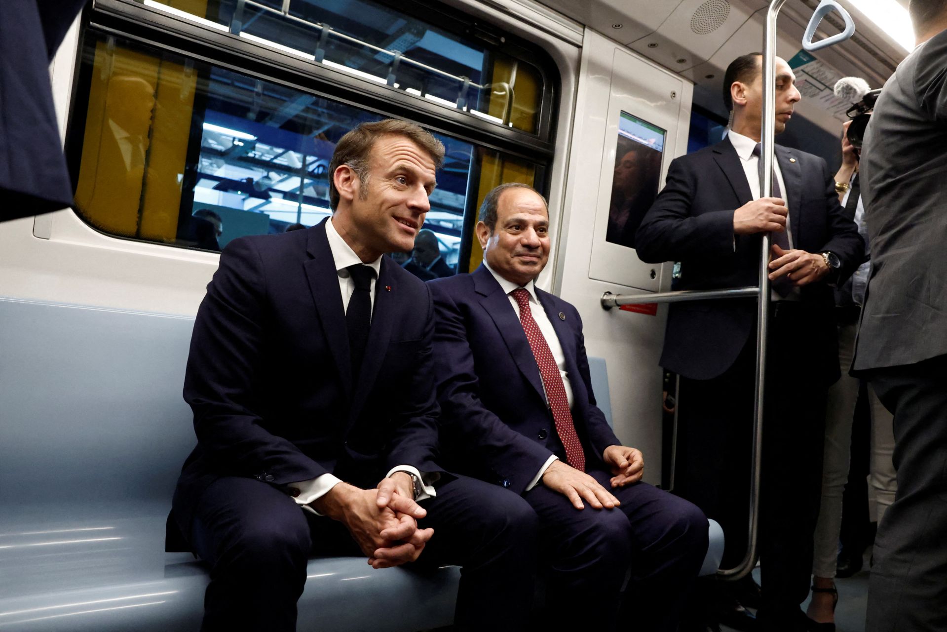 Au Caire, Macron a organisé un appel avec Trump, Sissi et Abdallah II de Jordanie sur Gaza 