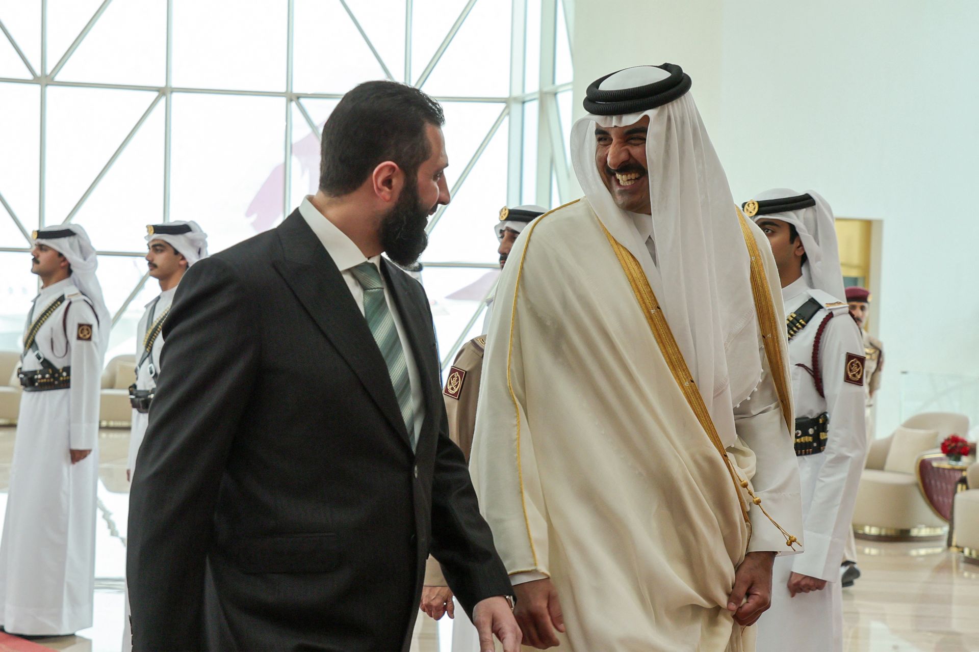 Le président syrien entame sa première visite officielle au Qatar