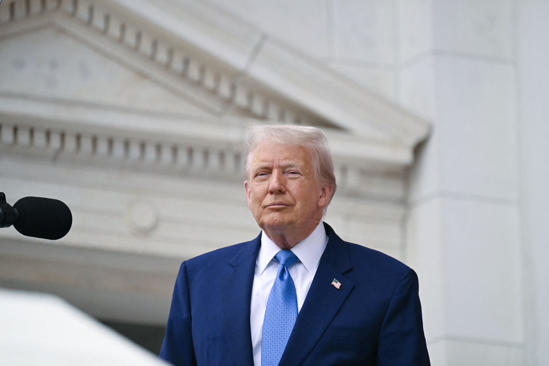 Trump Attacks Opponents, Judges on Day Honoring US War Dead