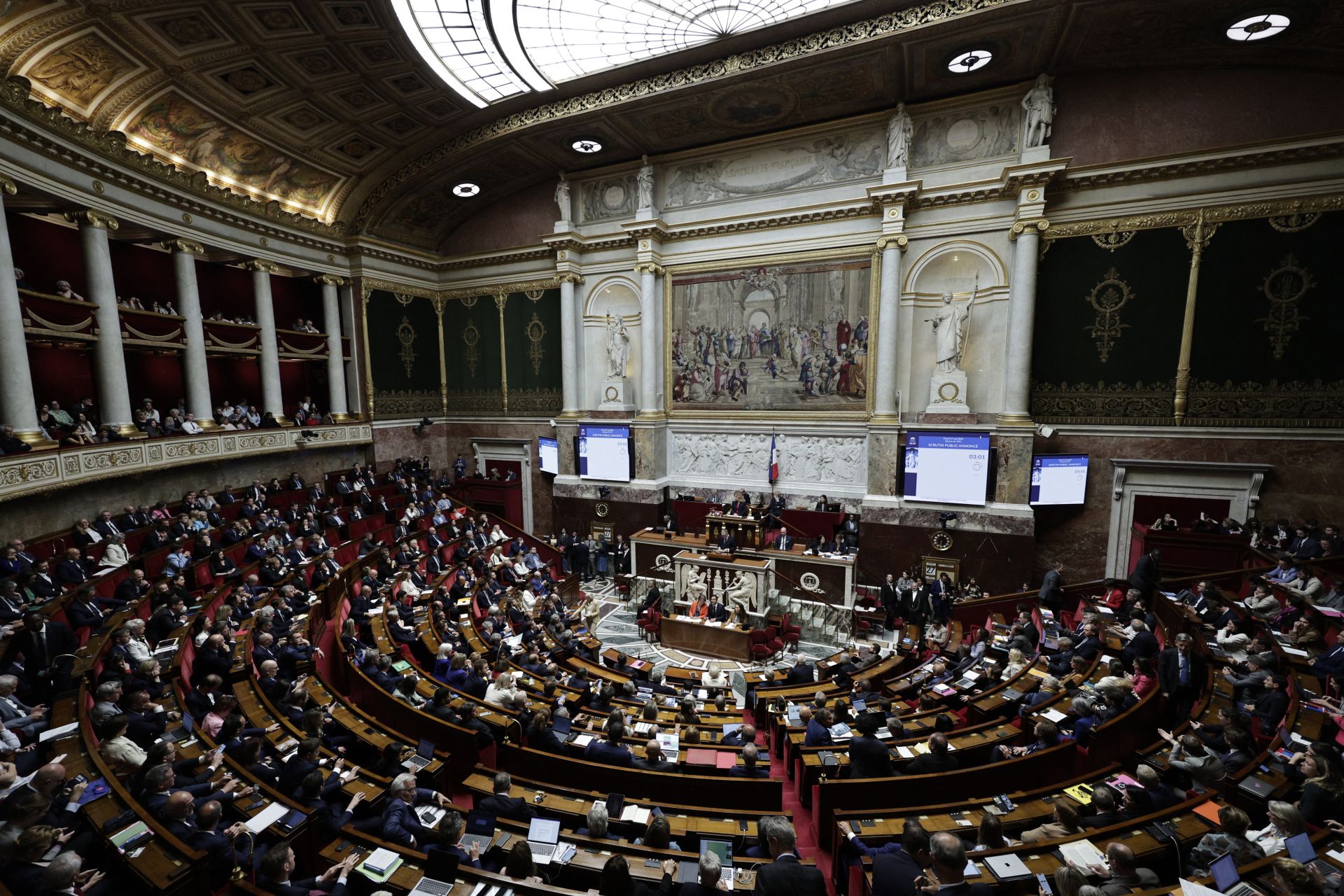 L'Assemblée nationale vote en faveur du \