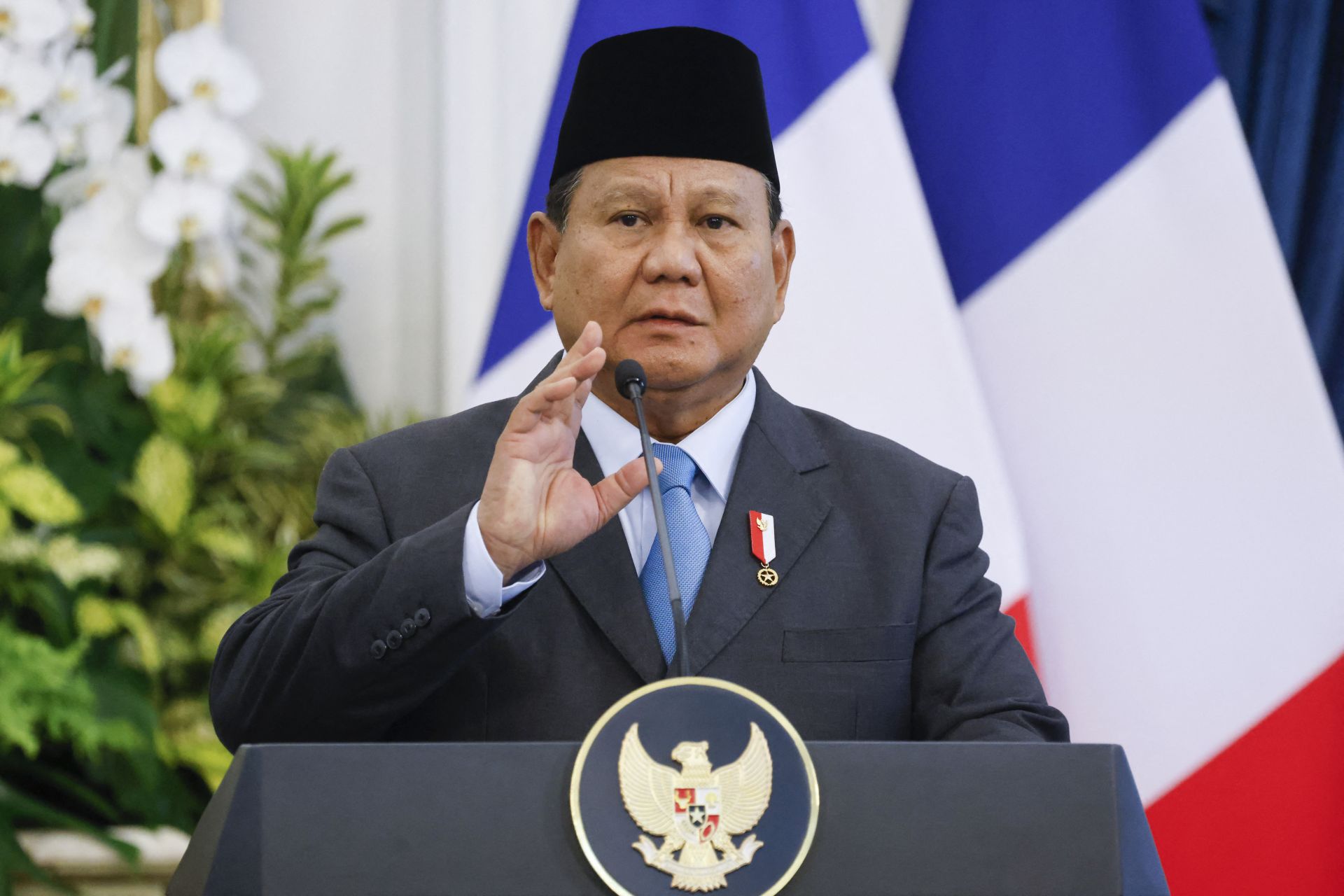 Indonesia's Prabowo Says Ready to Recognise Israel if Palestinians Get State