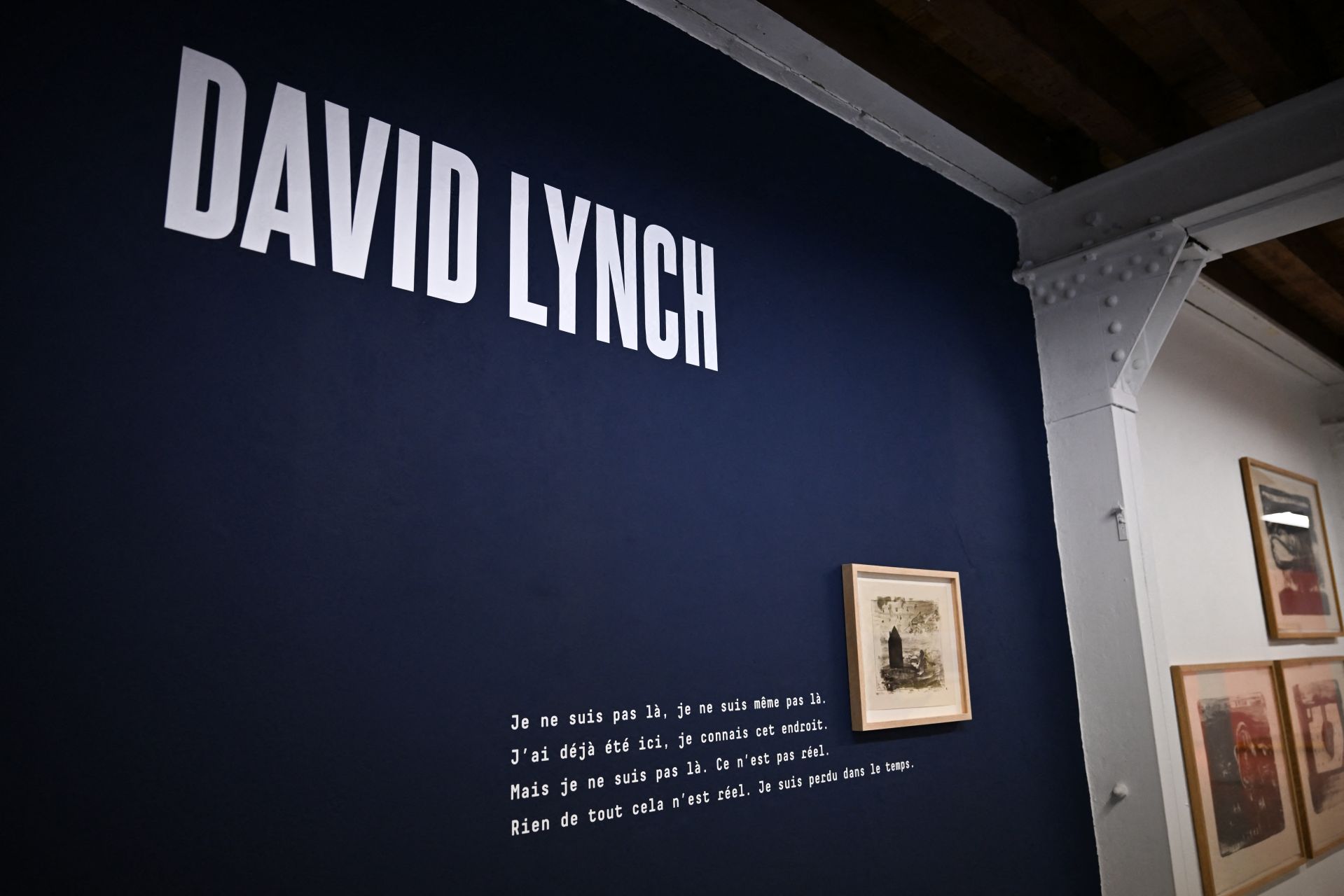 David Lynch Lithographs on Display All Summer in France