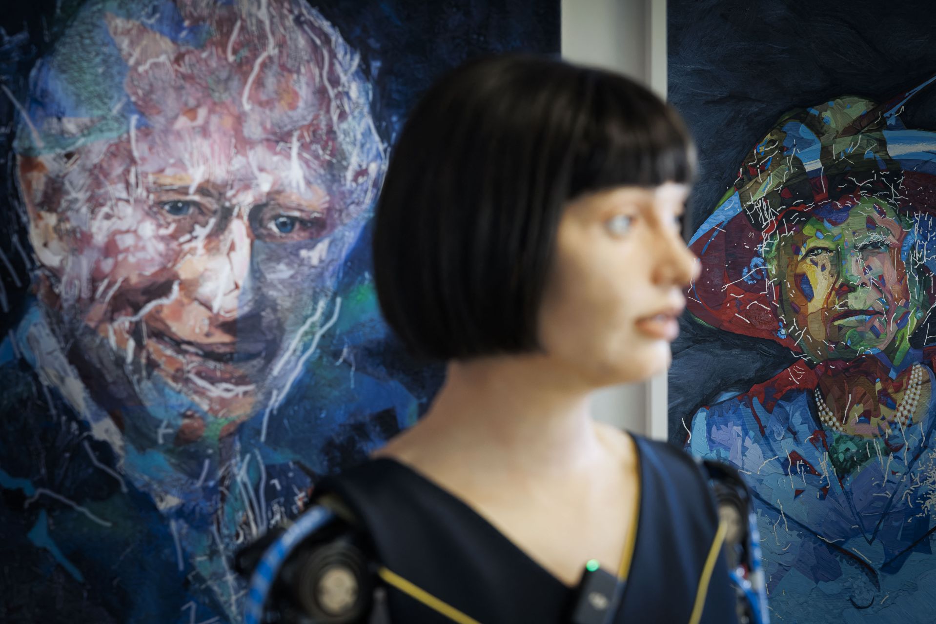 Ai-Da, le robot peintre qui ne veut remplacer personne