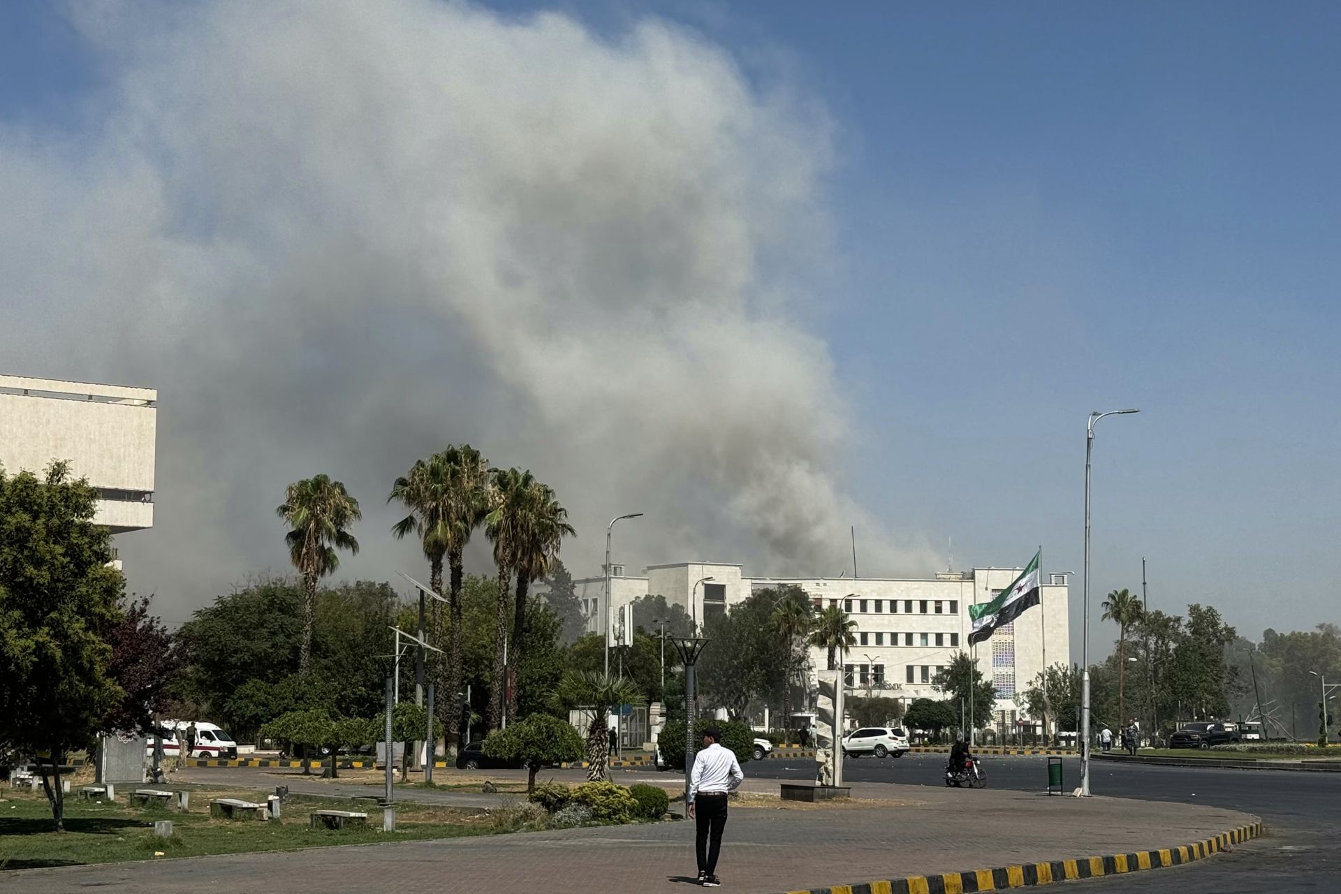 Israel Strikes Near Syrian Army HQ: State TV