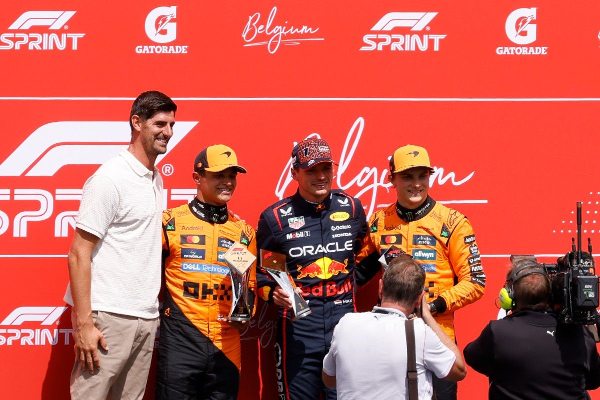 Verstappen Begins New Red Bull Era With Belgian Sprint Win